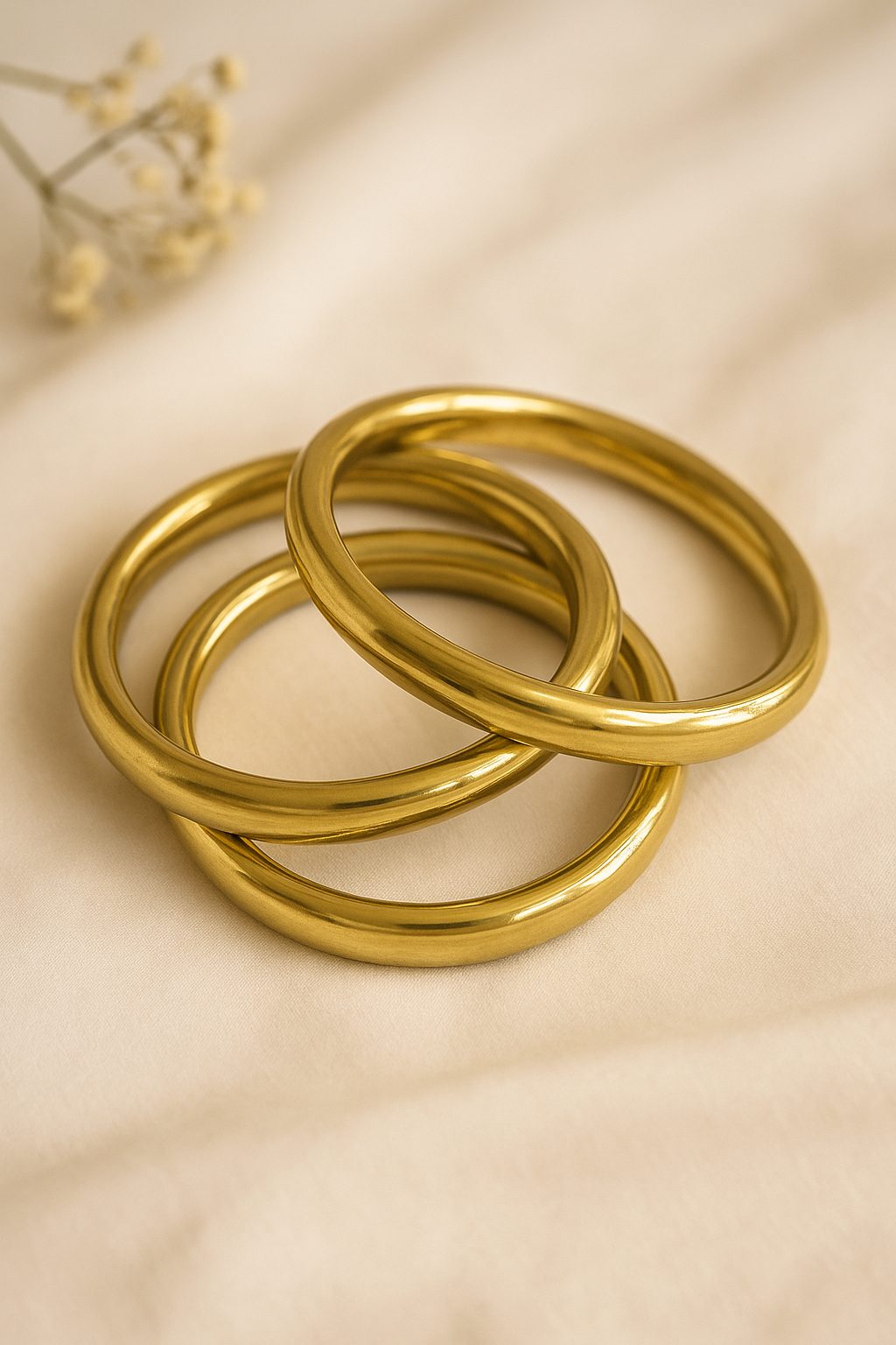 Classic Solid Bangle(SET OF 2)