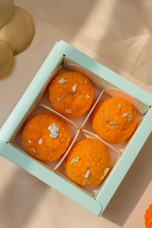 Ladoo Candle(PACK OF 4)