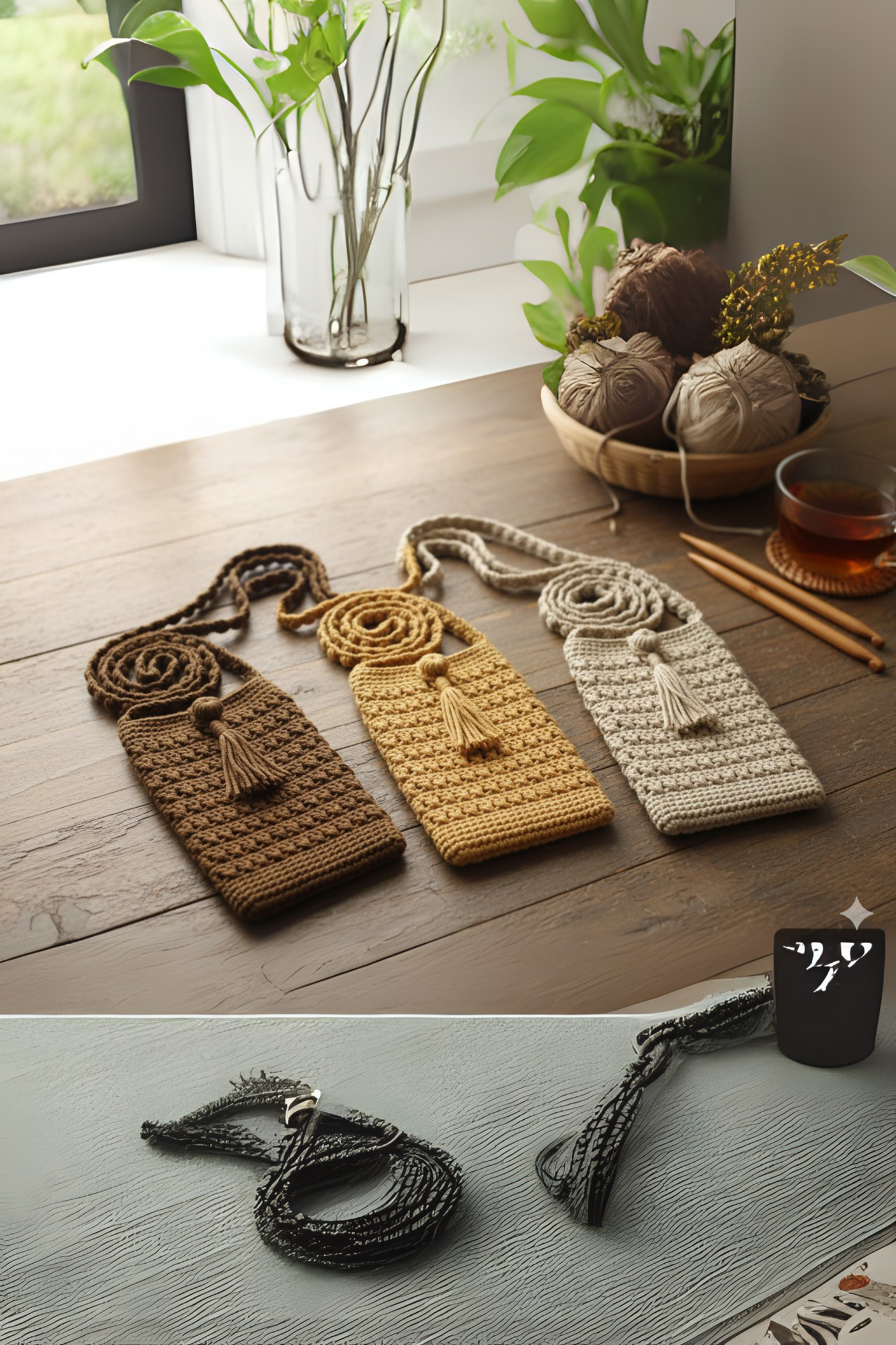 Woolen Mobile Pouch