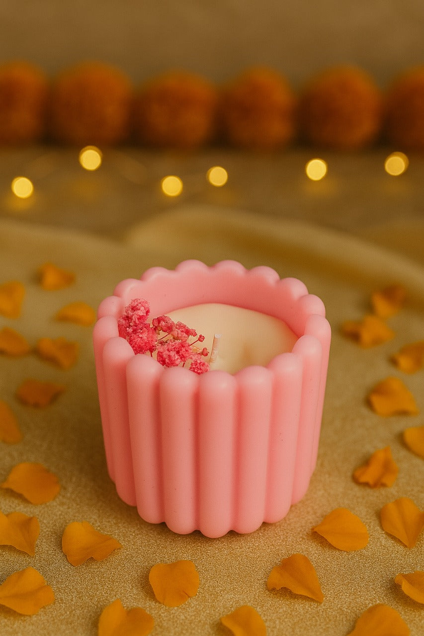 Bubble Jar Wax Candle