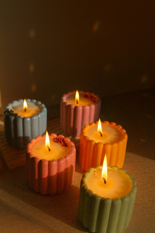 Bubble Jar Wax Candle