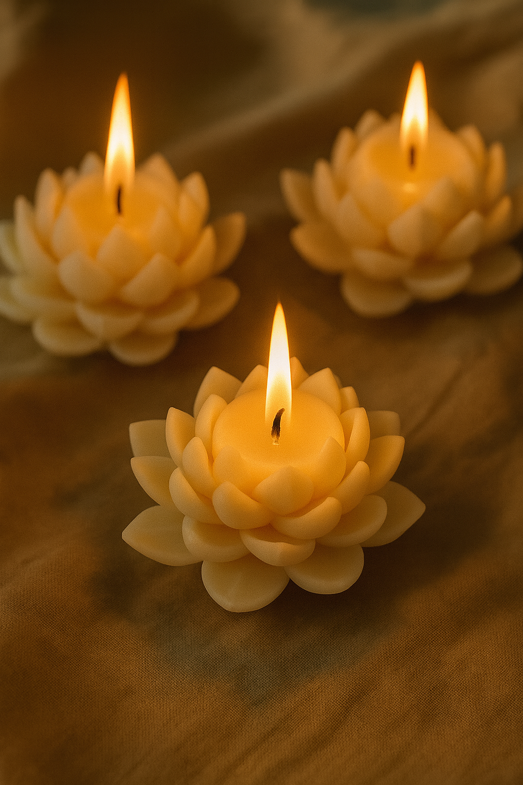 Divine Lotus Candle